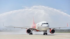 Vietjet rộn ràng đón chuyến bay khai trương Đà Nẵng - Bangkok