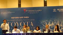 Đêm nhạc Cổ điển Toyota 2018: Dàn nhạc Anh Orchestra of The Age Enlightenment tham gia biểu diễn