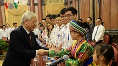 Tổng Bí thư, Chủ tịch nước gặp mặt học sinh, sinh viên tiêu biểu