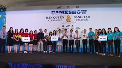 Đội dự thi Trường ĐH Luật TP.HCM giành giải Nhất game show “Bản quyền và sáng tạo”