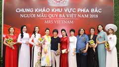 Những người đẹp trốn chồng đi thi Người mẫu Quý bà