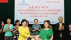 Vinmart và Vinmart+ đồng hành cùng Hội Liên hiệp Phụ nữ TP.HCM