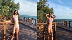 Hoa hậu Tiểu Vy diện bikini khoe thân hình nóng bỏng tại Miss World