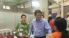Thông tin tiếp vụ sập giàn giáo tại trường tiểu học khiến hàng chục học sinh bị thương