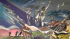 Sáng tác mỹ thuật “Lực lượng vũ trang - Chiến tranh cách mạng”