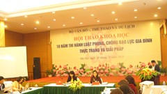 Việc sửa đổi Luật Phòng, chống bạo lực gia đình và các văn bản quy phạm pháp luật là cần thiết