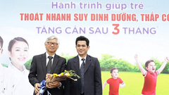 Khởi động Hành trình giúp trẻ thoát nhanh suy dinh dưỡng và thấp còi