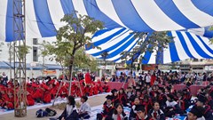 Học sinh THCS “Rung chuông vàng” thi tìm hiểu về phòng chống HIV/AIDS