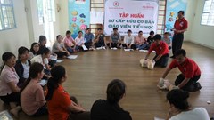 Trang bị kỹ năng sơ cấp cứu cho giáo viên tiểu học