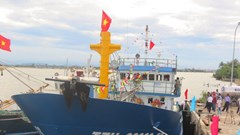 TT Huế: Hạ thủy tàu vỏ thép thứ ba theo Nghị định 67