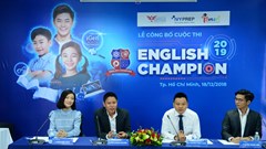 Khởi động cuộc thi tiếng Anh English Champion 2019