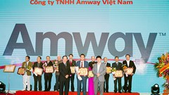 Amway Việt Nam nhận bằng khen của Bộ Y tế về công tác giáo dục chăm sóc sức khỏe cộng đồng