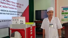 Kiên Giang: Tiếp nhận thiết bị y tế cấp cứu nhi khoa trị giá trên 200 triệu đồng