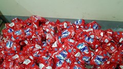 Nghệ An: Phát hiện cơ sở sản xuất bột giặt OMO giả