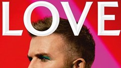 David Beckham gây tranh cãi khi kẻ mắt xanh trên ảnh tạp chí