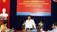 Bộ trưởng Nguyễn Ngọc Thiện: Các trường đào tạo thuộc Bộ VHTTDL phải dẫn đầu về chất lượng
