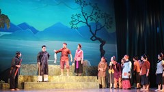 Vở chèo “Quan Đe đè Quan Nẹt” vừa ra mắt đã "đắt hàng"