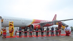 Hãng hàng không Vietjet Air khai trương đường bay Vân Đồn - Thành phố Hồ Chí Minh