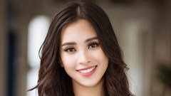 Hoa hậu Tiểu Vy lúng túng khi nói về đại gia