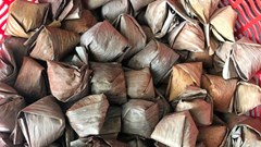 Đậm đà hương vị bánh ít lá gai Lý Sơn