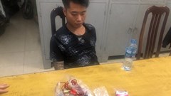 Bắt đối tượng xăm trổ, tàng trữ 20 gam ma túy đá