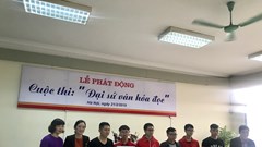 Cuộc thi “Đại sứ Văn hóa đọc”