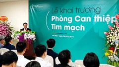 Bệnh viện Lão khoa Trung ương có thêm phòng can thiệp tim mạch