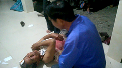 TT-Huế: Xua đuổi cát tặc, một người bị chém trọng thương