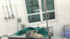 Tai nạn lao động do máy công nghiệp rơi trúng đầu