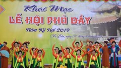 Lễ hội Phủ Dầy gắn với bảo tồn, phát huy tín ngưỡng thờ Mẫu