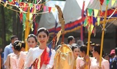 Người dân Campuchia đón Tết cổ truyền Choul Chnam Thmey