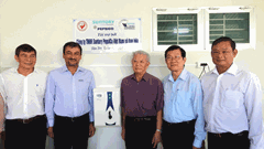 Hơn 800 triệu đồng hỗ trợ nước sạch cho cộng đồng