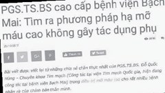 Bác sĩ bị lợi dụng hình ảnh để quảng cáo thực phẩm chức năng