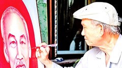 Người chiến sĩ trọn đời vẽ chân dung Bác Hồ