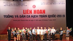 Khai mạc Liên hoan Tuồng và Dân ca kịch toàn quốc - 2019