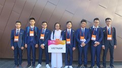 8 thí sinh Việt Nam dự Olympic Vật lý châu Á 20 đều đoạt giải