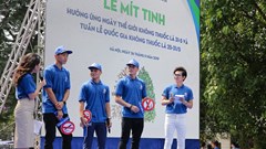 Nhiều cầu thủ bóng đá hưởng ứng Tuần lễ quốc gia không thuốc lá