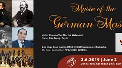 HBSO giới thiệu đêm hòa nhạc “Âm nhạc của các thiên tài âm nhạc Đức”