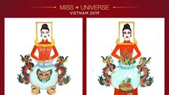 Mẫu thiết kế trang phục kiểu "Bàn thờ", "Nàng Phổ Minh”: Thô, ẩu, phản cảm