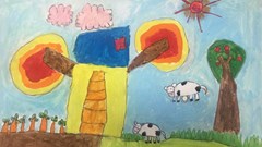 Triển lãm tranh thiếu nhi “Cuộc sống mến thương”