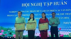 Bộ VHTTDL: Hội nghị tập huấn nghiệp vụ công tác pháp chế cho các tỉnh phía Bắc