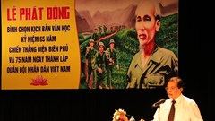 Lễ phát động bình chọn kịch bản văn học kỉ niệm 65 năm Chiến thắng Điện Biên Phủ