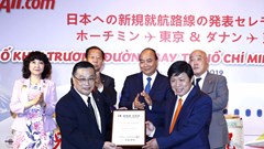 Thủ tướng dự lễ công bố 2 đường bay mới của Vietjet tới Nhật Bản