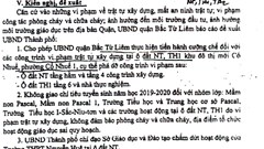 Trường phổ thông quốc tế Newton- Cổ Nhuế, Bắc Từ Liêm, Hà Nội: Không được phép vẫn tuyển sinh