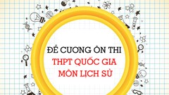 Nói mãi mà môn Lịch sử... vẫn thế