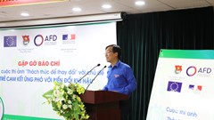 Cuộc thi ảnh “Thách thức để thay đổi”với chủ đề về "Tuổi trẻ cam kết ứng phó với biến đổi khí hậu"