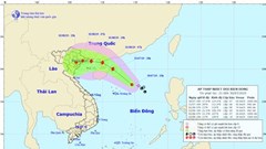 Áp thấp nhiệt đới trên Biển Đông sẽ mạnh lên thành bão, gió giật cấp 10