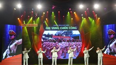 Chương trình nghệ thuật “Âm vang chiến công”: Hình tượng người chiến sĩ Công an cao đẹp trên sân khấu