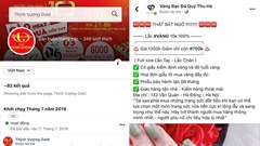 Cảnh giác với chiêu thức bán trang sức bằng vàng trên mạng xã hội