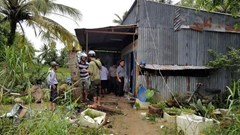 Cà Mau: Khởi tố 4 đối tượng tạt xăng chống người thi hành công vụ